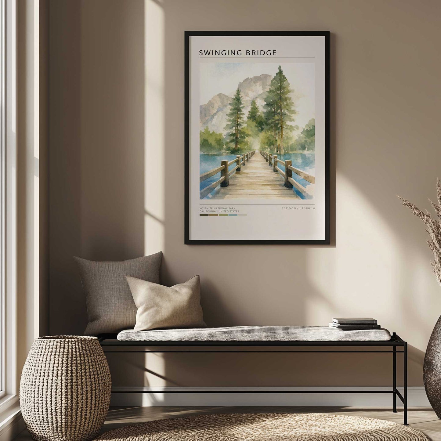 Picture of art in a room