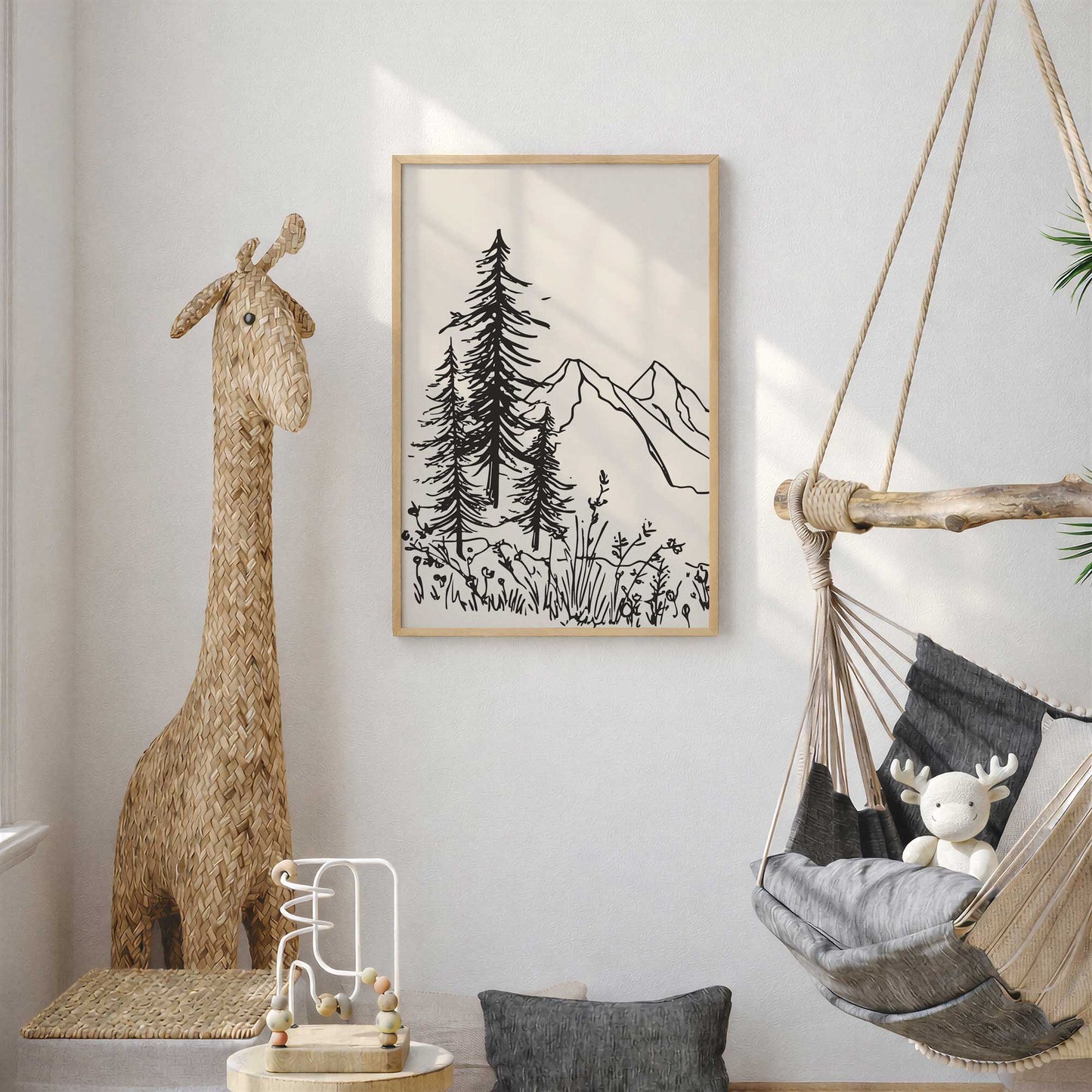 Picture of art in a room