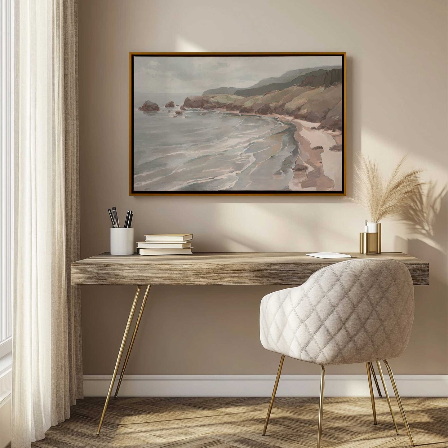 Picture of art in a room