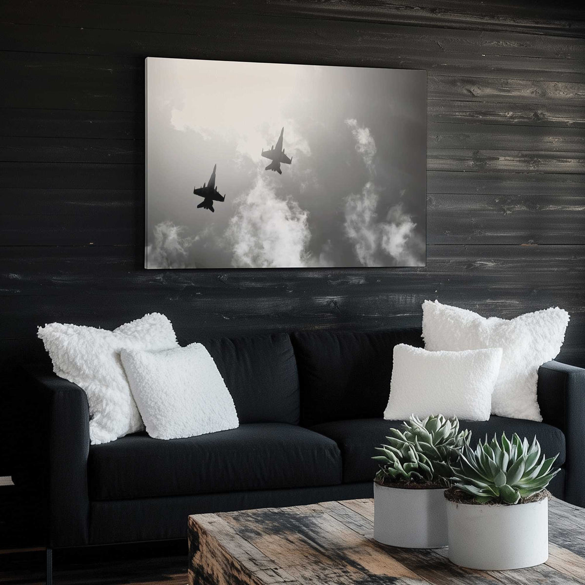 Picture of art in a room