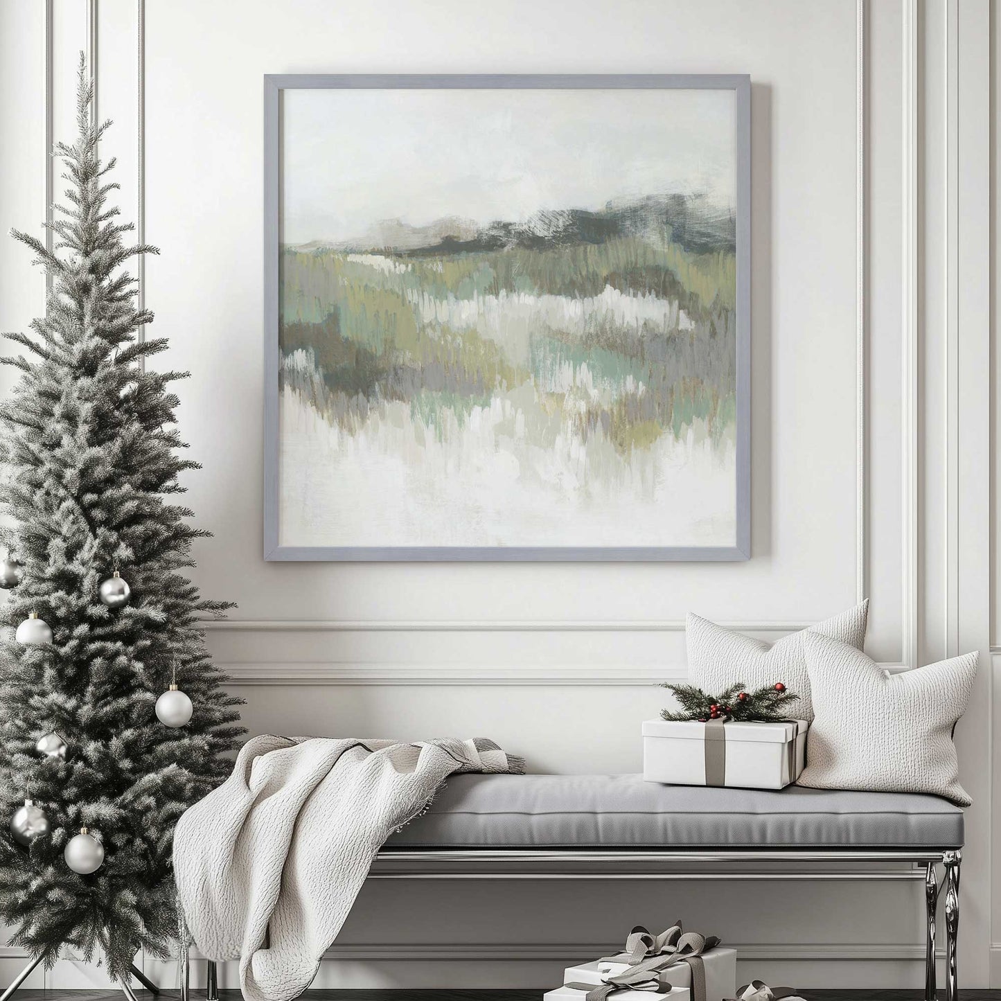 Picture of art in a room