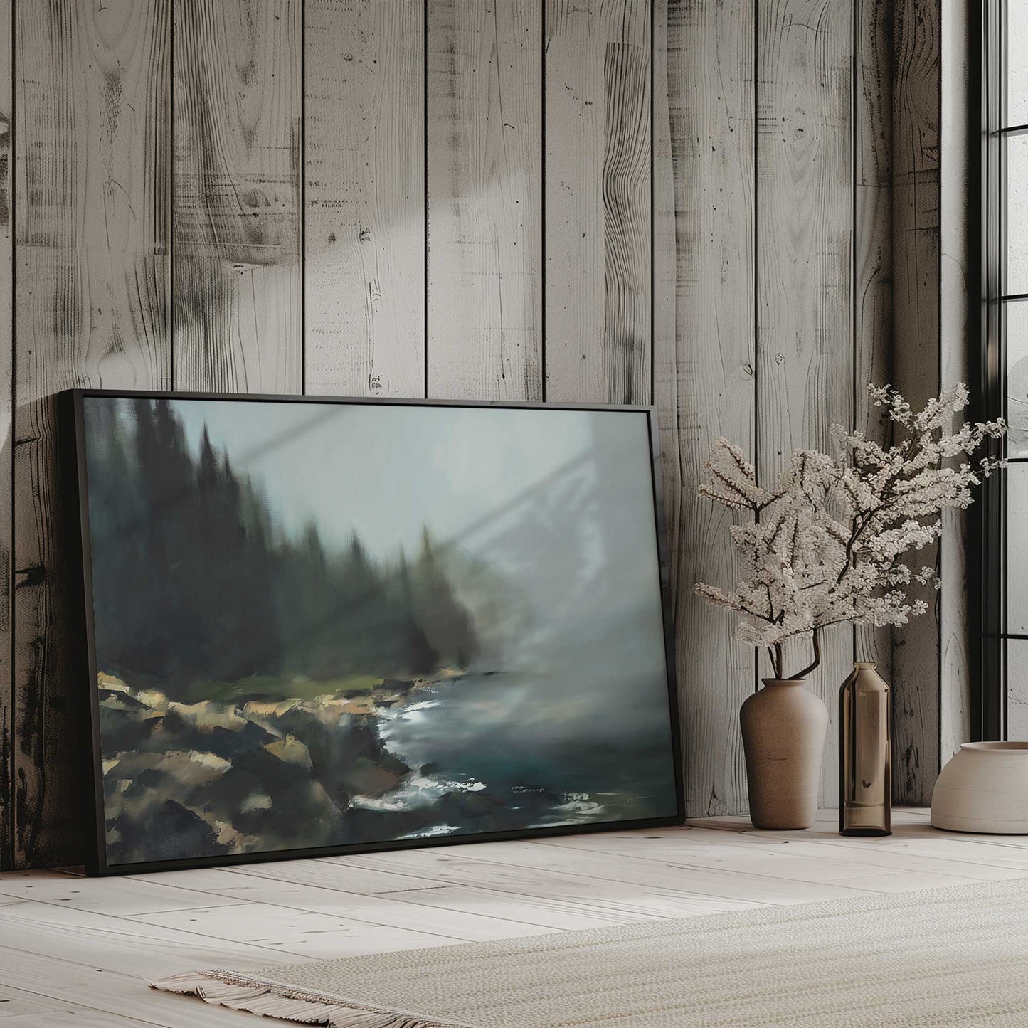 Picture of art in a room