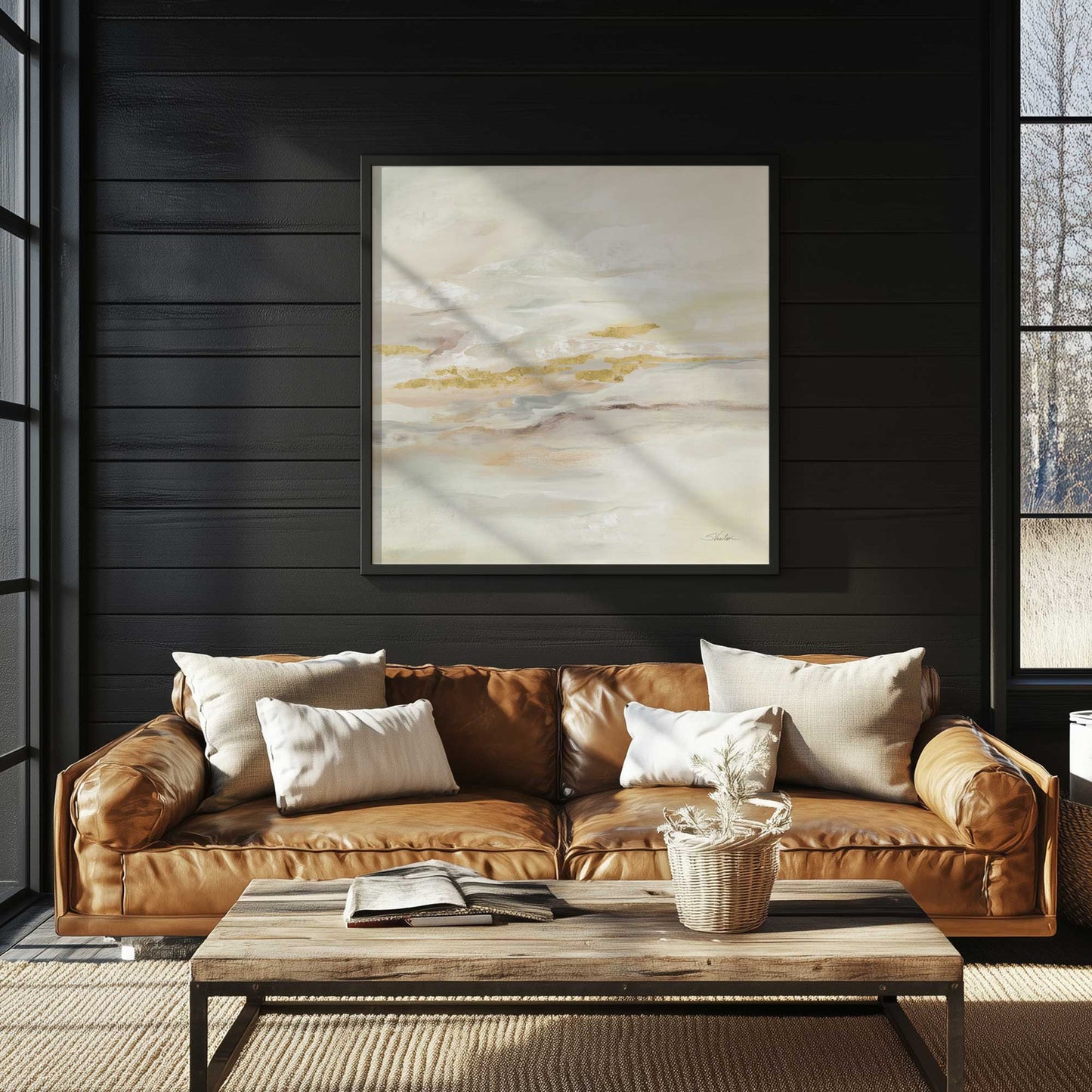 Picture of art in a room