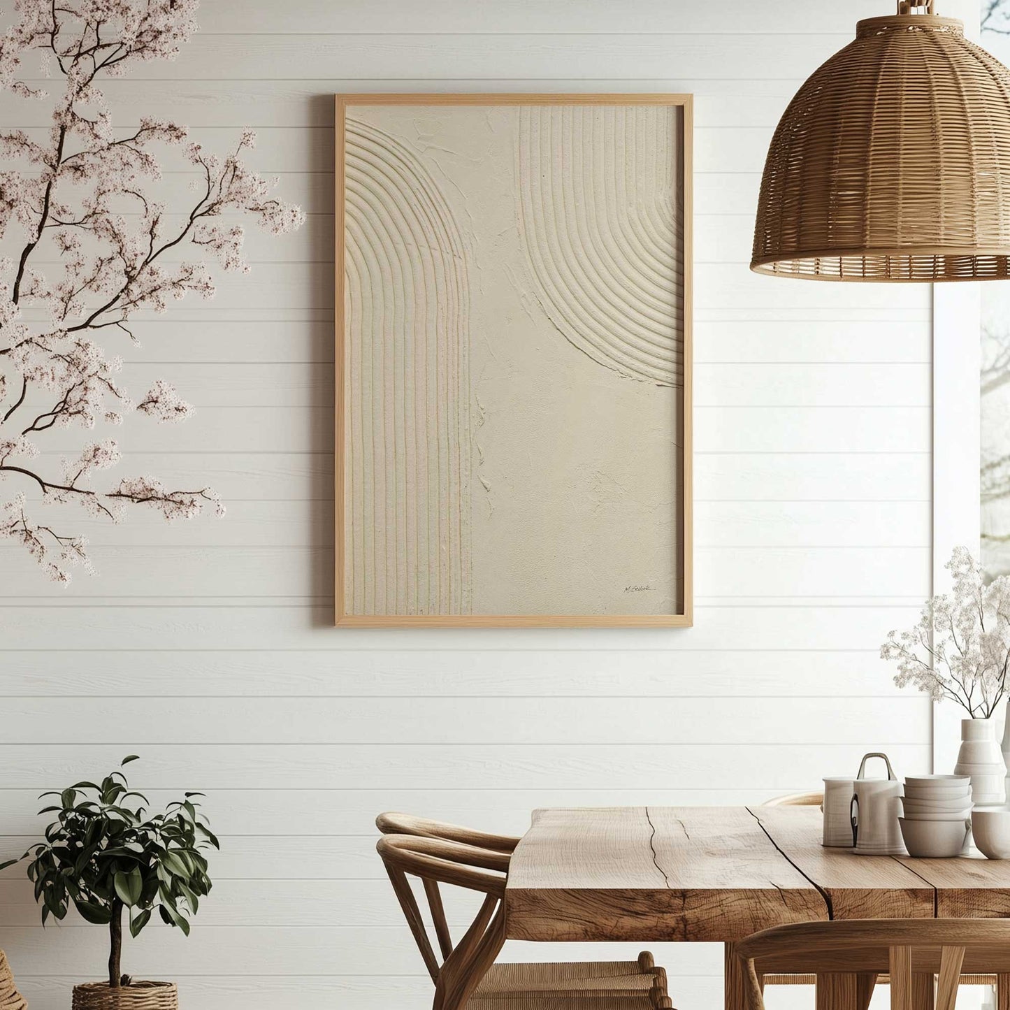 Picture of art in a room