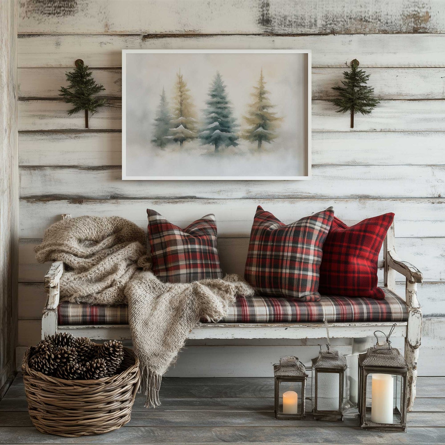 Picture of art in a room