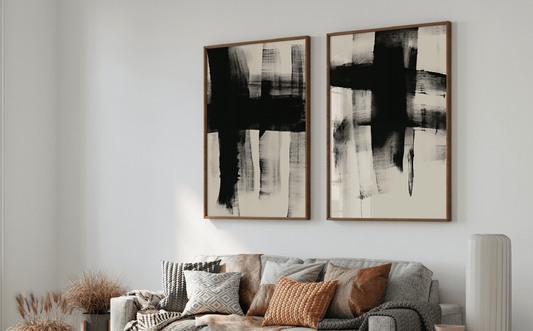 2025 Trend: Embrace the Drama of Black and White Wall Art