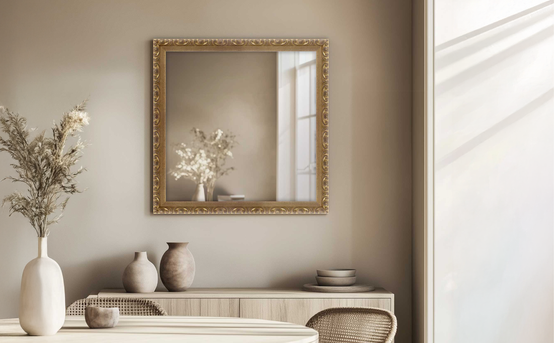 How to Use Mirrors to Create More Space Before Holiday Gatherings