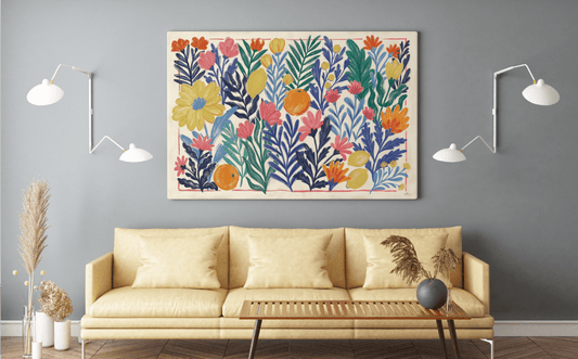 How to Choose Large Wall Art for Living Rooms