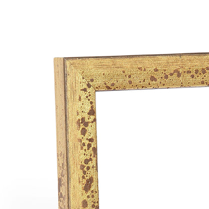 Frosted Gold Narrow Width Table Top Frame