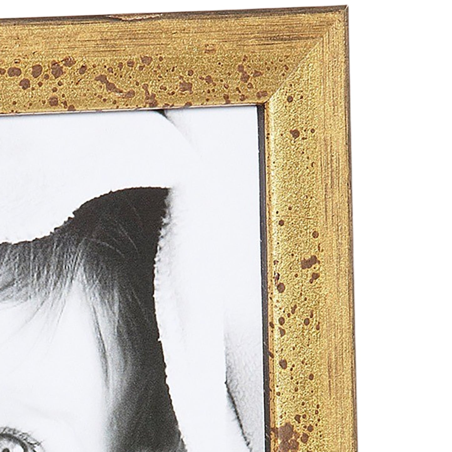Frosted Gold Narrow Width Table Top Frame