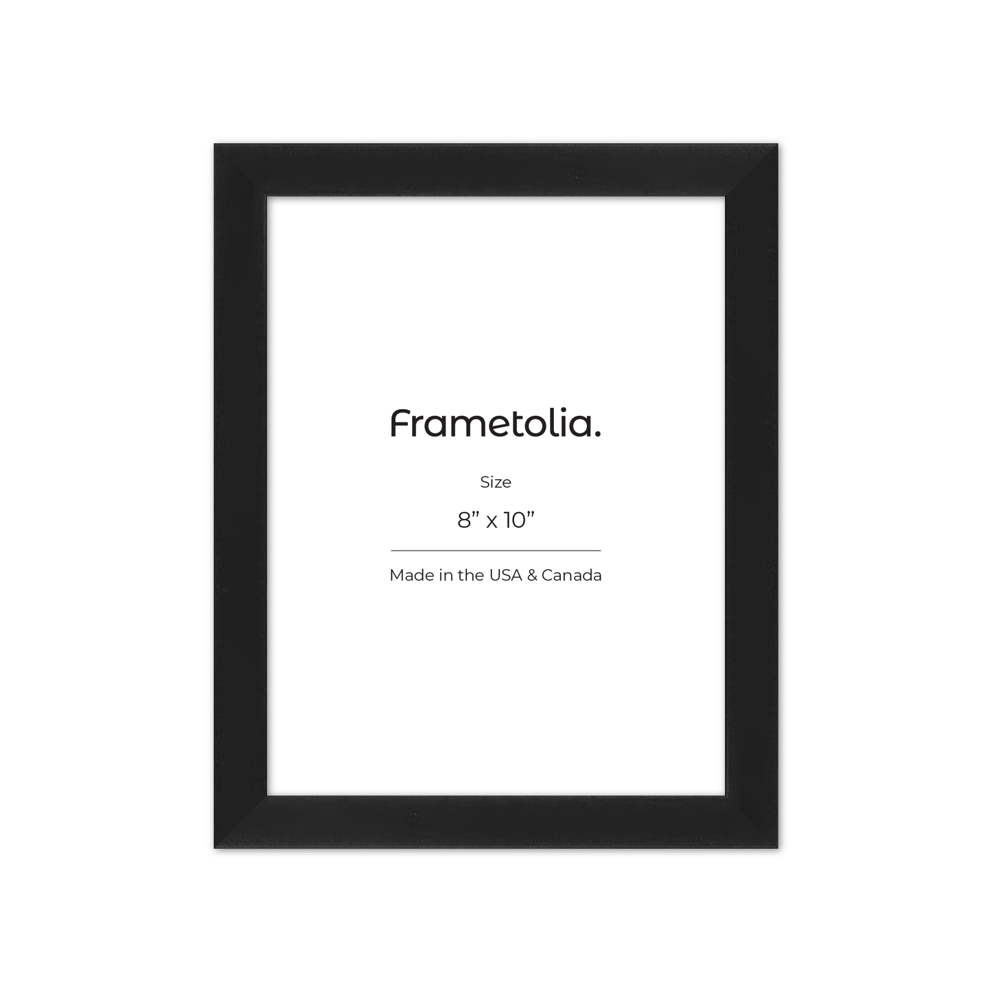 8" x 10" Espresso Manhattan Wall Frame