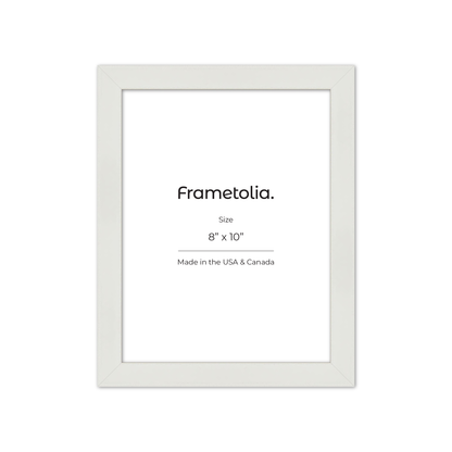 White Lacquer Manhattan Wall Frame