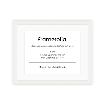White Lacquer Manhattan Wall Frame
