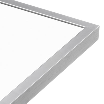 Titanium Silver Narrow Width Wall Frame