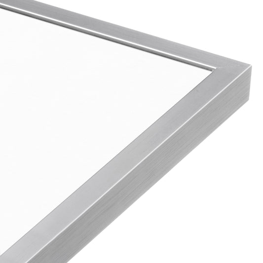 Titanium Silver Narrow Width Wall Frame