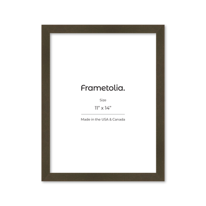 11" x 14" Brown Manhattan Wall Frame
