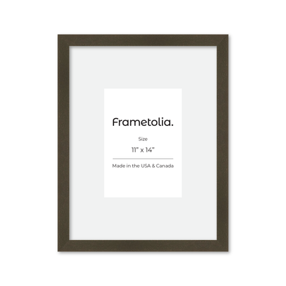 11" x 14" Brown Manhattan Wall Frame