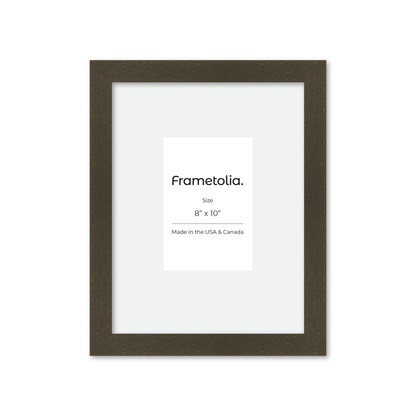 8" x 10" Brown Manhattan Wall Frame