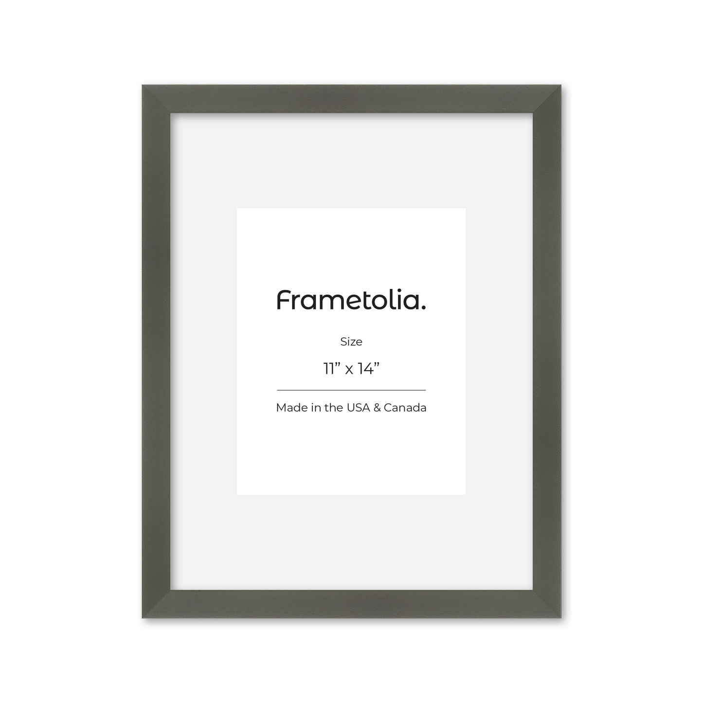 11" x 14" Gray Manhattan Wall Frame