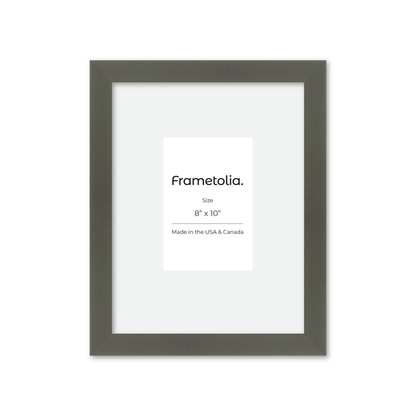 8" x 10" Gray Manhattan Wall Frame