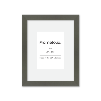 8" x 10" Gray Manhattan Wall Frame