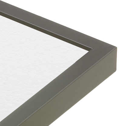 corner of the Gray Manhattan Wall Frame