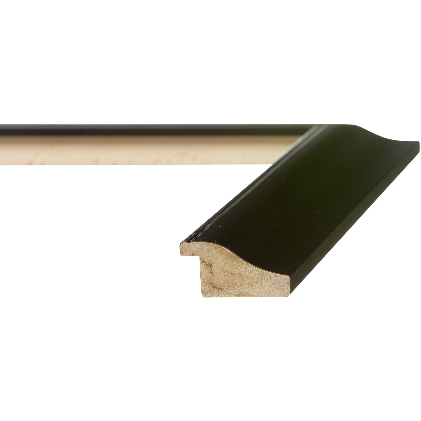 Formal Black Medium Width Table Top Frame