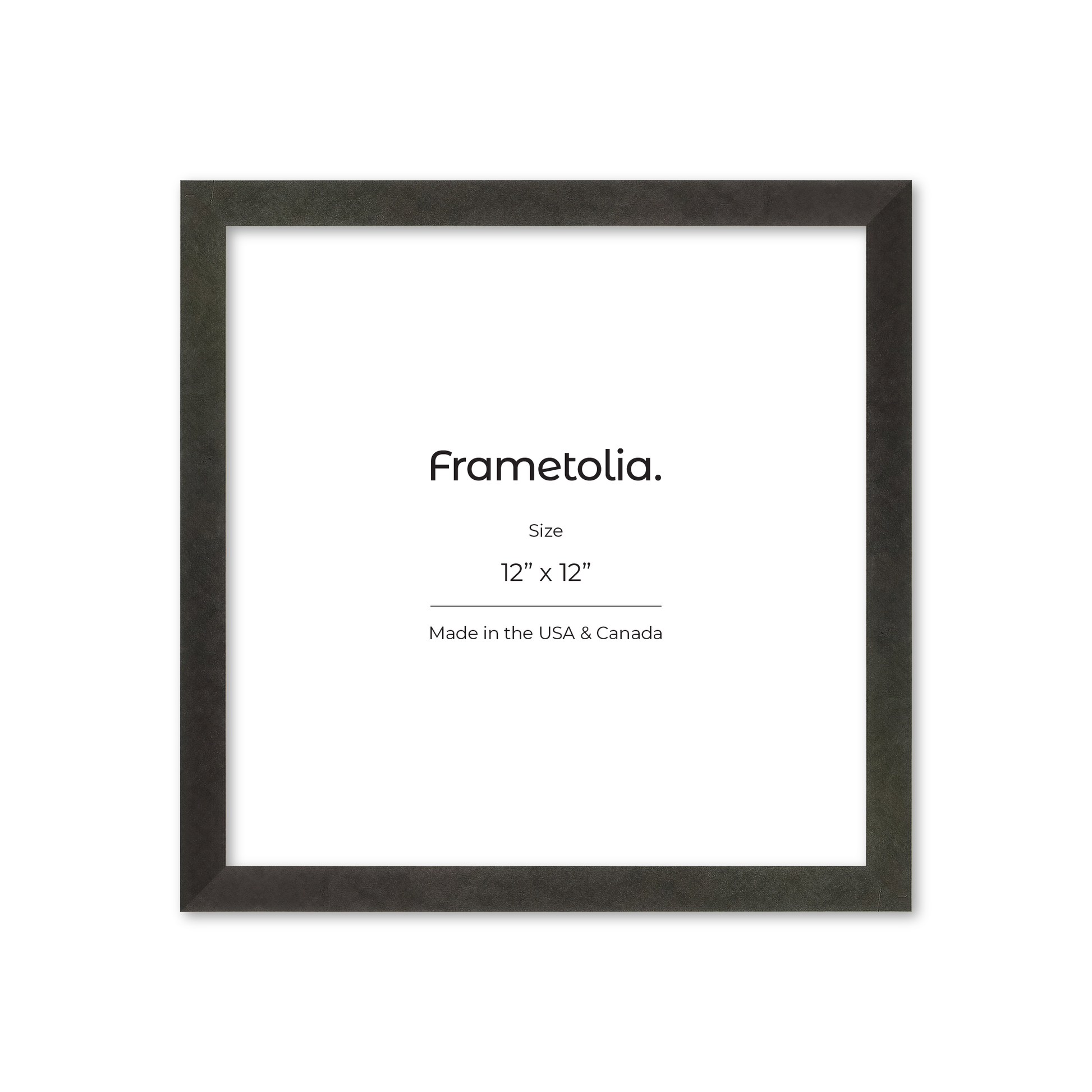 12" x 12" Charcoal Vienna Wall Frame