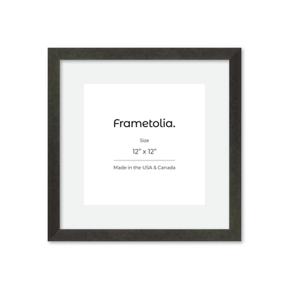 12" x 12" Charcoal Vienna Wall Frame