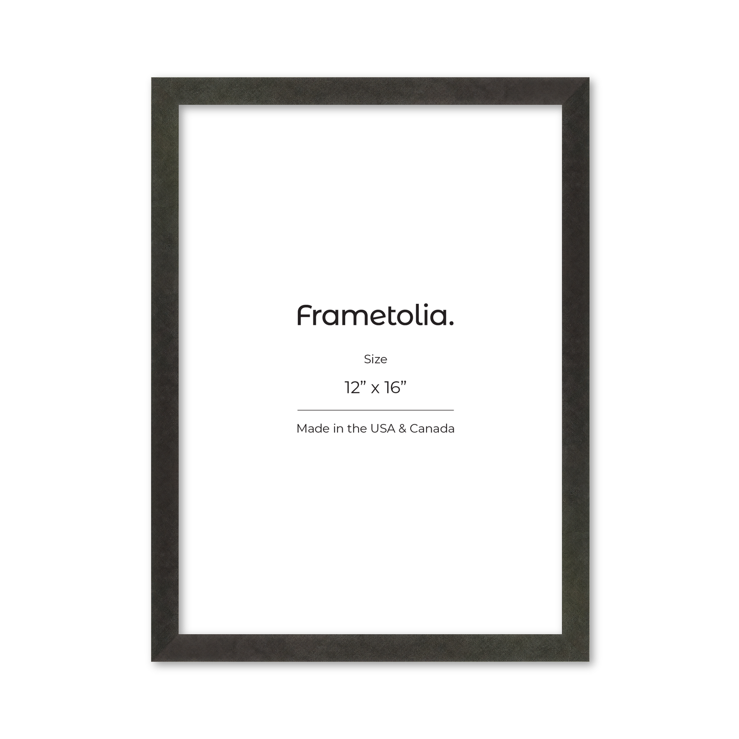 12" x 16" Charcoal Vienna Wall Frame