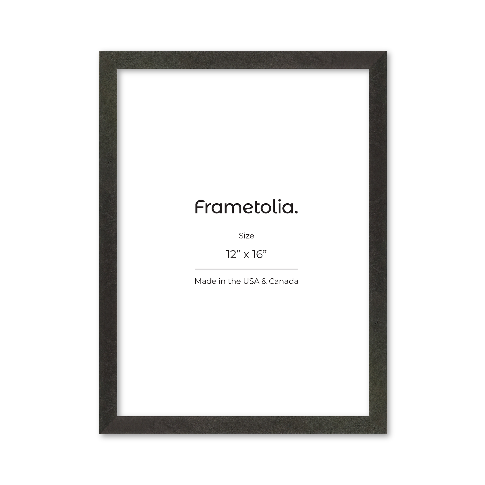 12" x 16" Charcoal Vienna Wall Frame