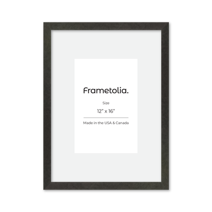 12" x 16" Charcoal Vienna Wall Frame