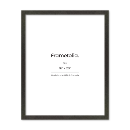 16" x 20" Charcoal Vienna Wall Frame