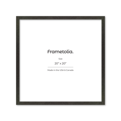 20" x 20" Charcoal Vienna Wall Frame