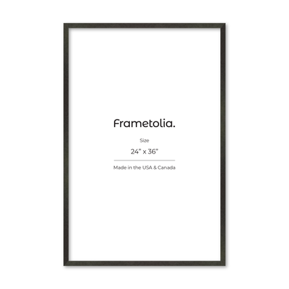 24" x 36" Charcoal Vienna Wall Frame