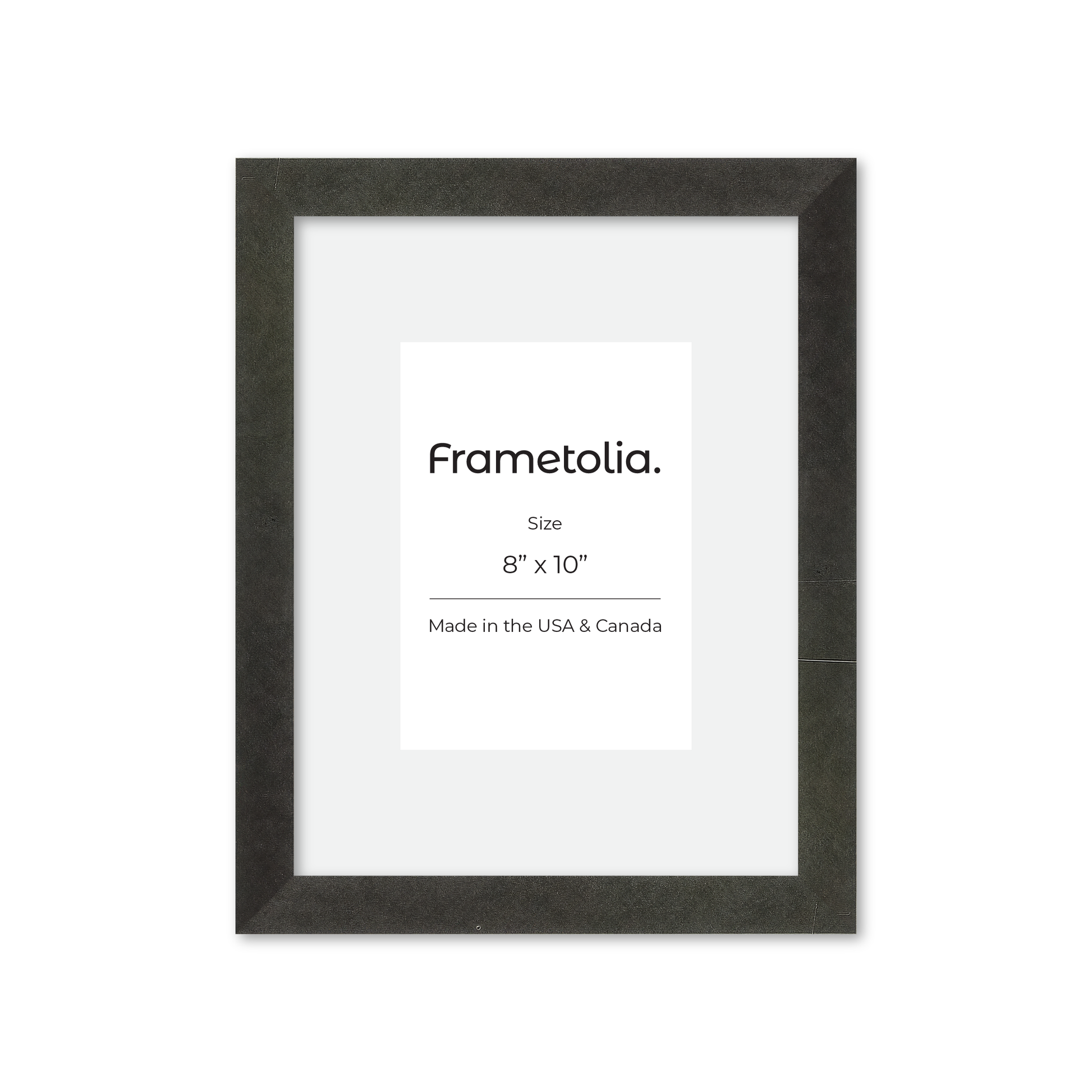 8" x 10" Charcoal Vienna Wall Frame