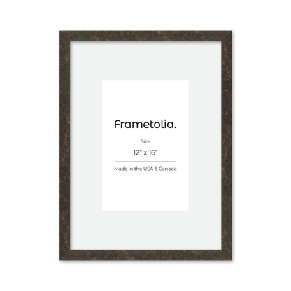 12" x 16" Rich Brown Vienna Wall Frame