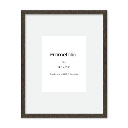 16" x 20" Rich Brown Vienna Wall Frame
