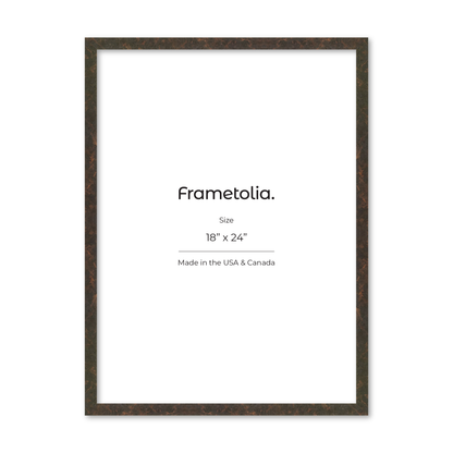 18" x 24" Rich Brown Vienna Wall Frame