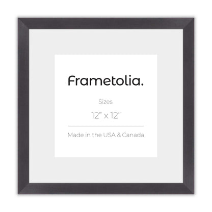 Weathered Zinc Narrow Width Wall Frame