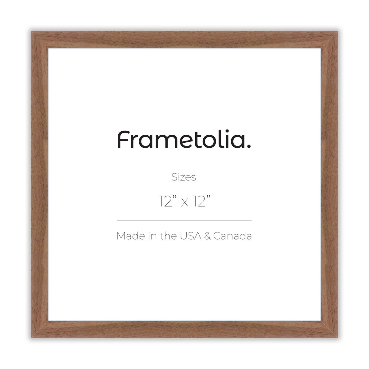 Brown Walnut Oslo Wall Frame