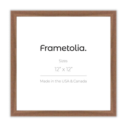 Brown Walnut Oslo Wall Frame