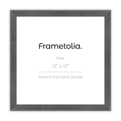 Gray Oak Narrow Width Wall Frame