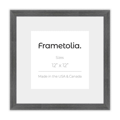 Gray Oak Narrow Width Wall Frame