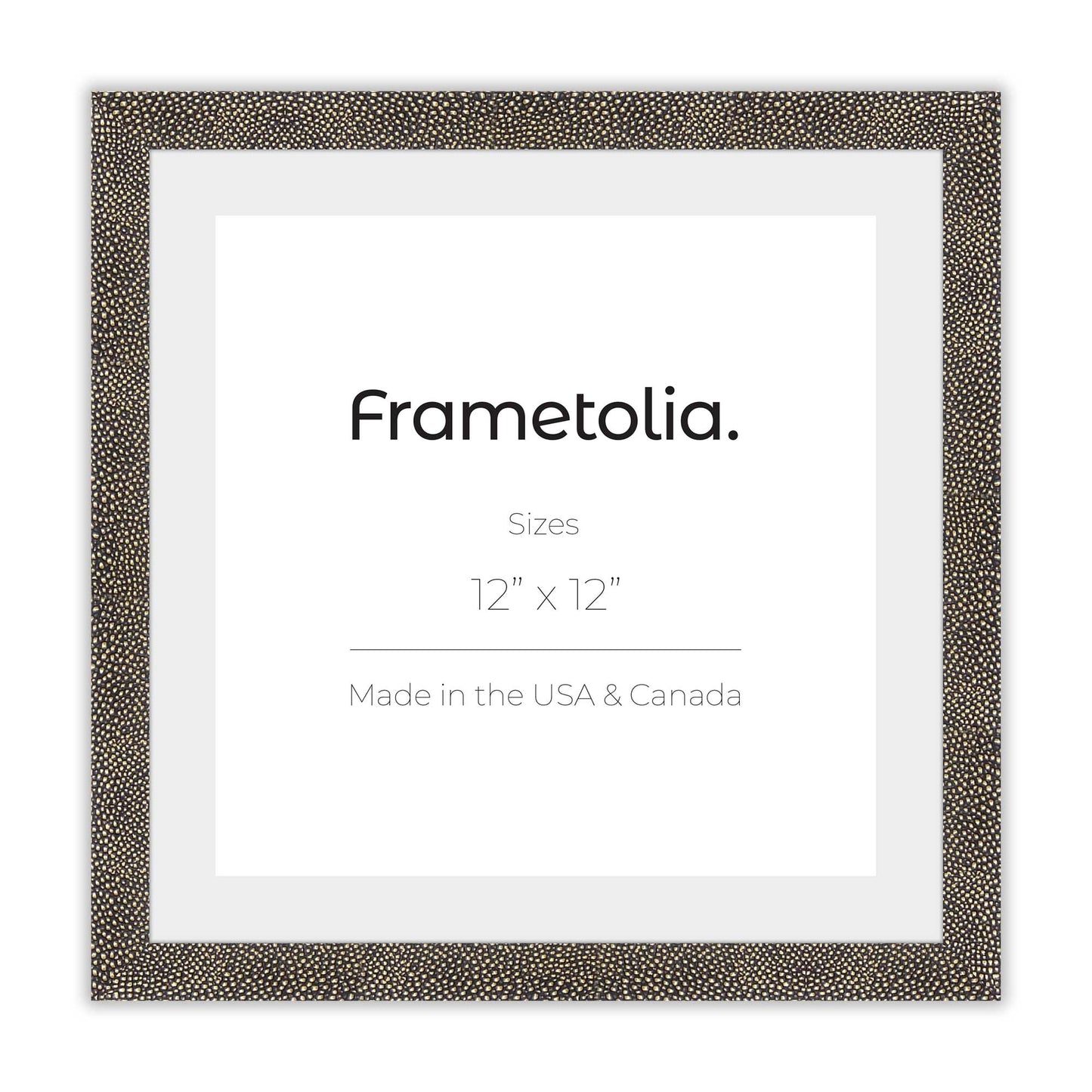 [Color:Gold Shagreen],[Mat:Narrow Mat], Picture frame