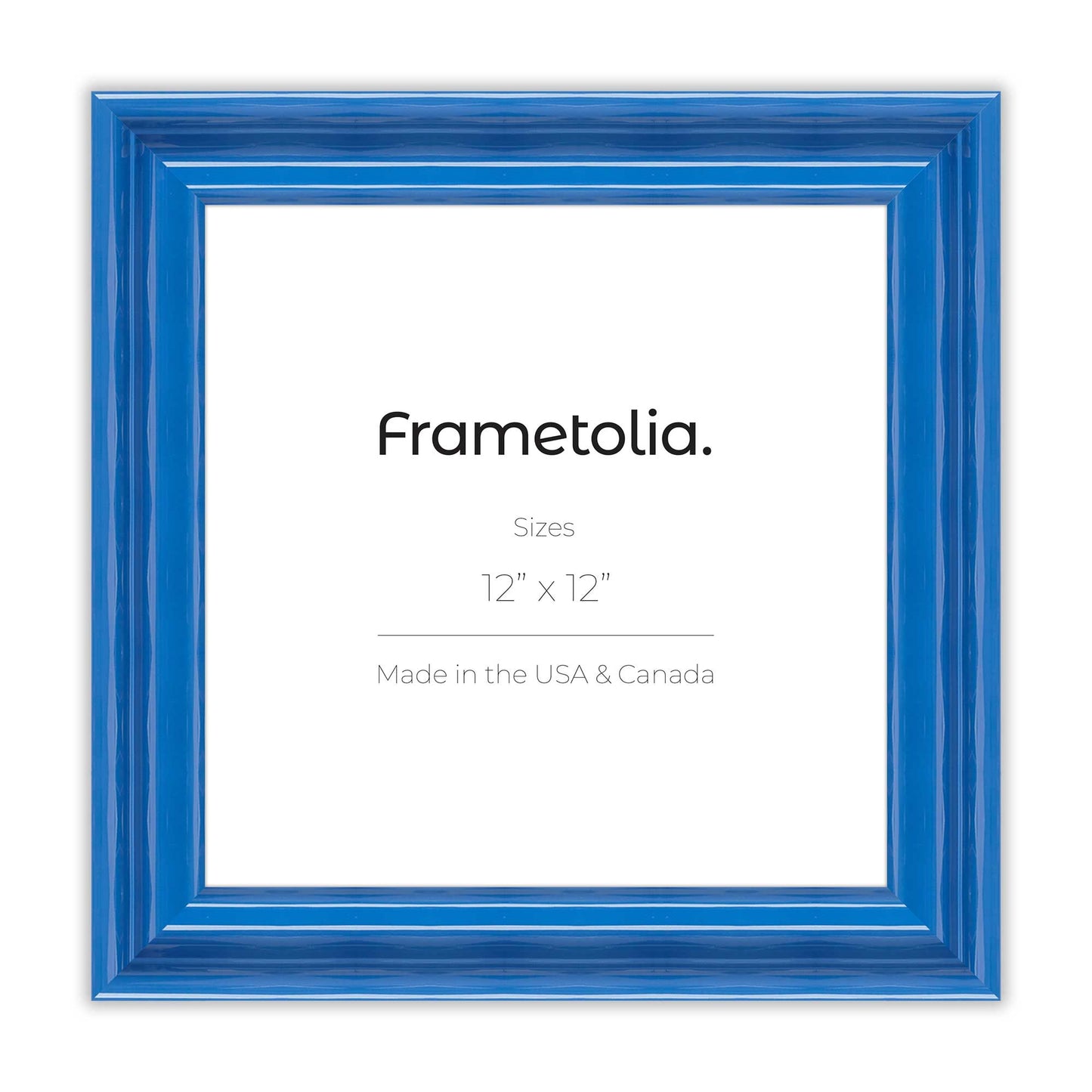 Seaport Blue Wide Width Wall Frame