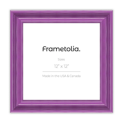Royal Lilac Wide Width Wall Frame