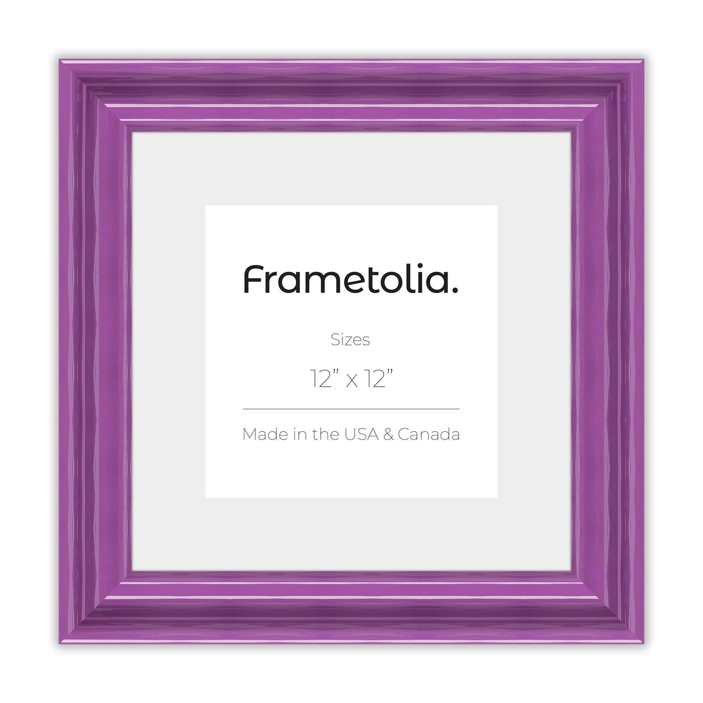 Royal Lilac Wide Width Wall Frame