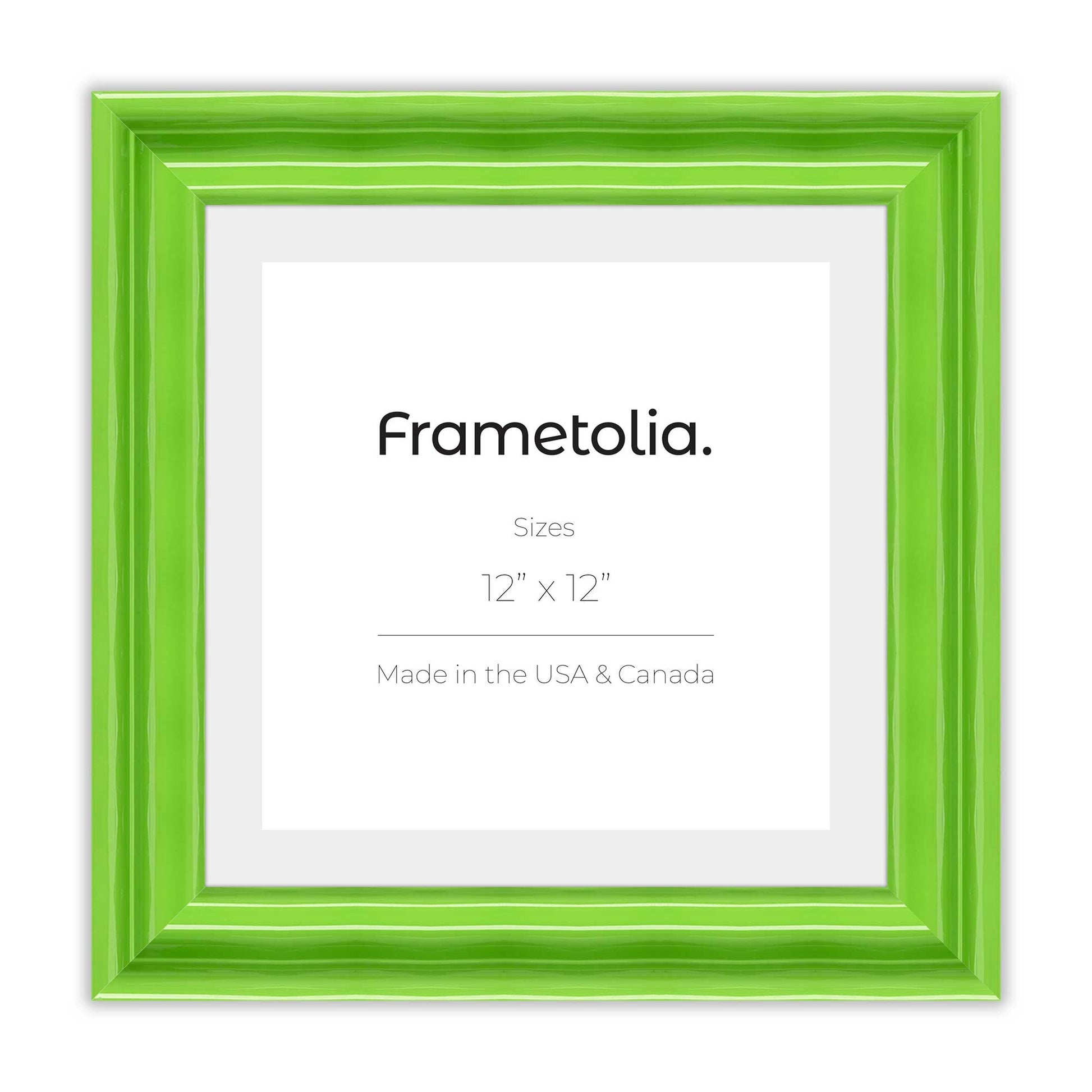 [Color:Fresh Lime Gloss],front of picture frame