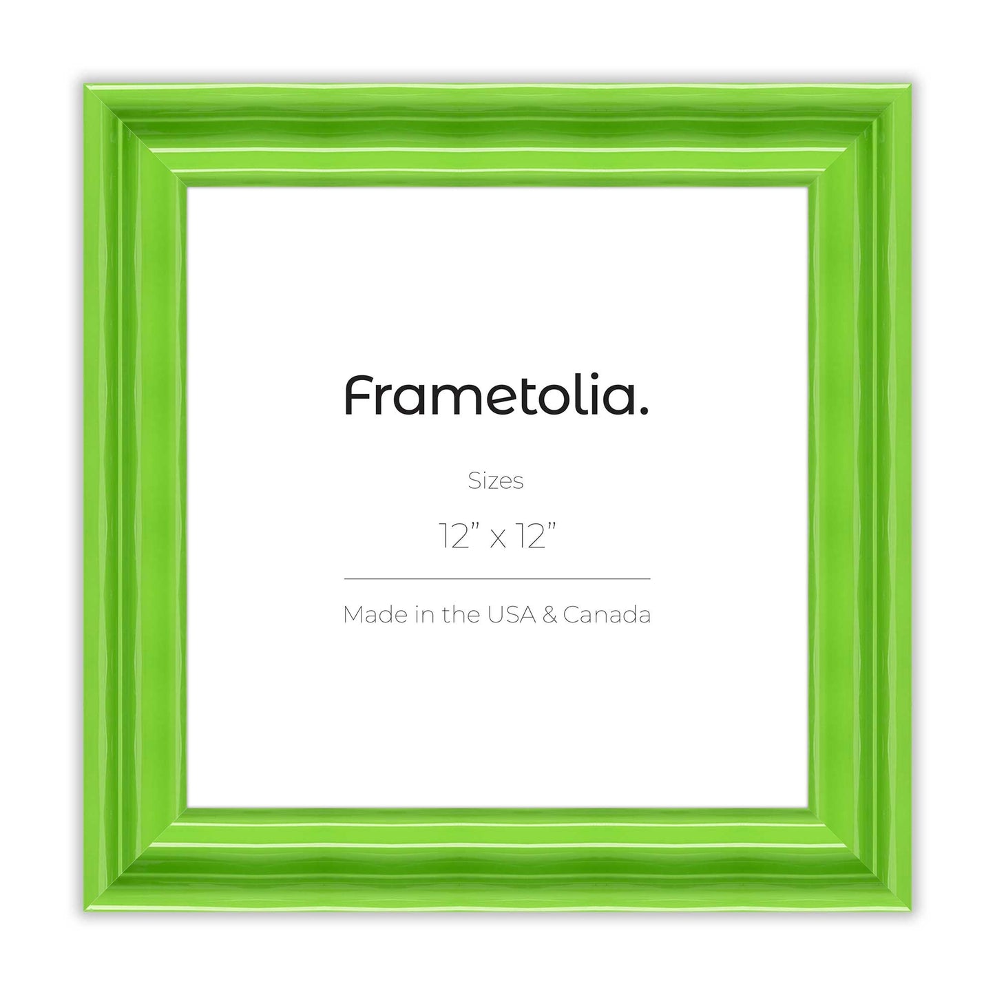 [Color:Fresh Lime Gloss],front of picture frame